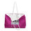 Thumbnail: Miami Beach Weekender Bag - Stylish Pink Summer Tote for Travel & Beach Vibes