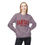 Thumbnail: Women's Midweight Santa's Favorite Crewneck Sweatshirt - Holiday Fun Vibes