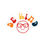 Thumbnail: Be Kind Kiss-Cut Stickers - Positive Vibe Reminder & Cool Aesthetic Stickers