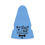 Thumbnail: Stay Pawsitive Blue Pet Hoodie - Cute & Comfy Positive Pet Apparel