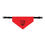 Thumbnail: Stay Positive Red Pet Bandana Collar - Dog Good Vibes for Happy Pets
