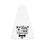 Thumbnail: Stay Pawsitive White Pet Hoodie - Cute & Comfy Positive Pet Apparel