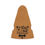 Thumbnail: Stay Pawsitive Brown Pet Hoodie - Cute & Comfy Positive Pet Apparel