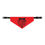 Thumbnail: Fun Red Pet Bandana - "It's Treat O'Clock Somewhere"