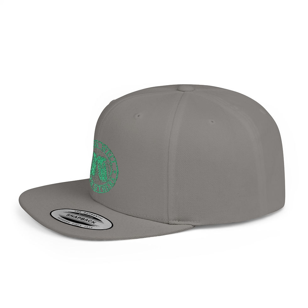 Thumbnail: Drinks Well Snapback Hat - Fun Flat Bill Cap for Parties & Celebration Vibes