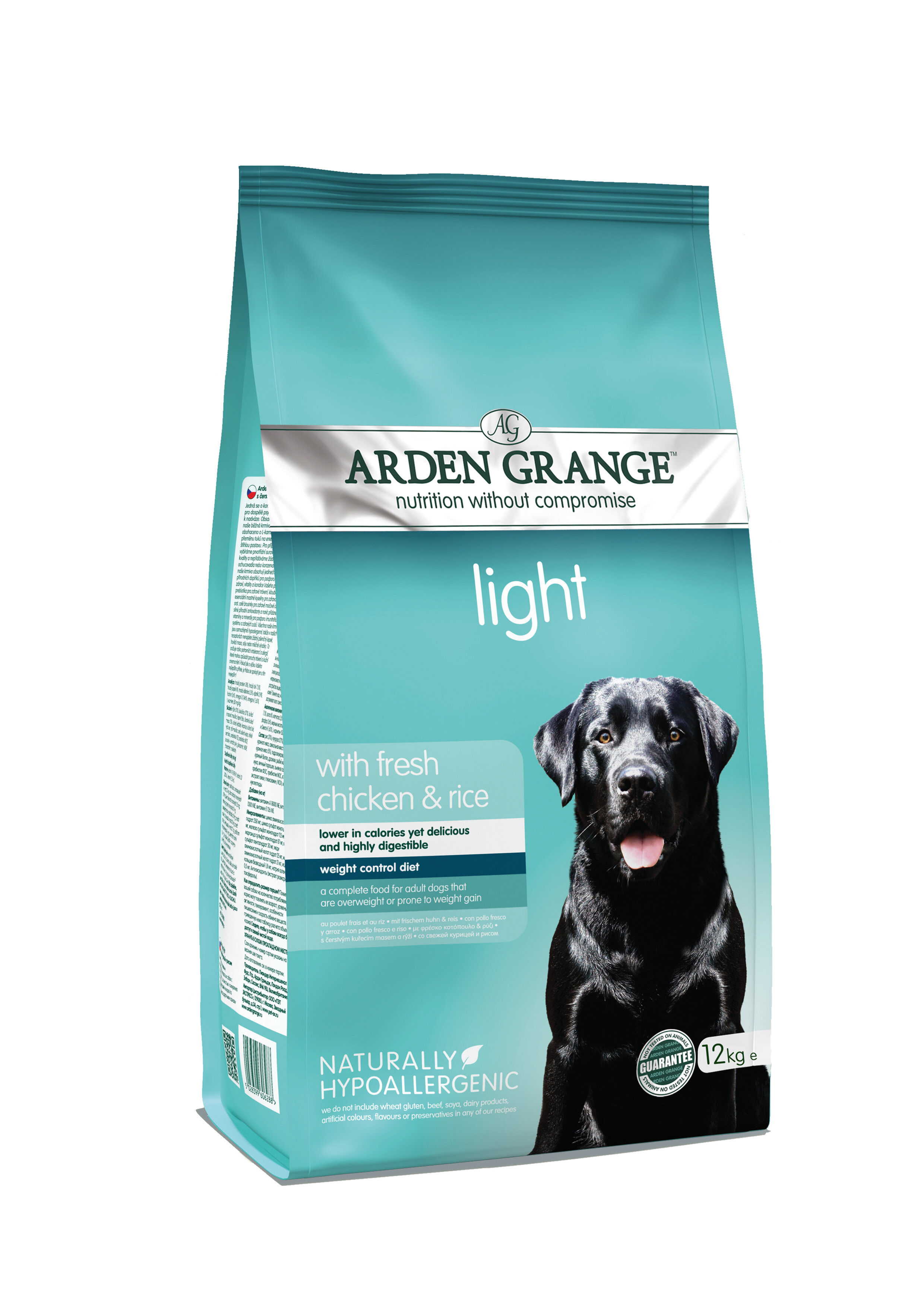 Arden Grange Dog Adult Light Chicken & Rice 12kg