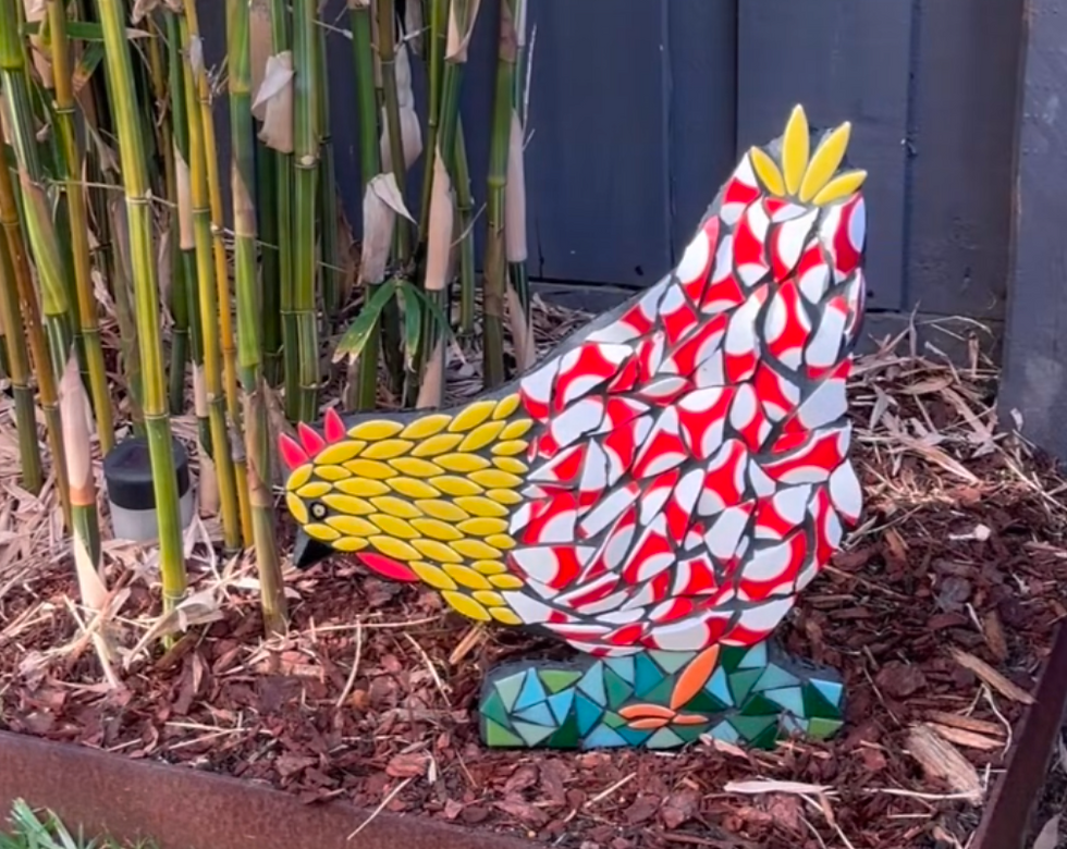 Mosaic Garden Chicken