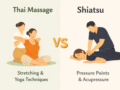 Thai Massage vs Shiatsu