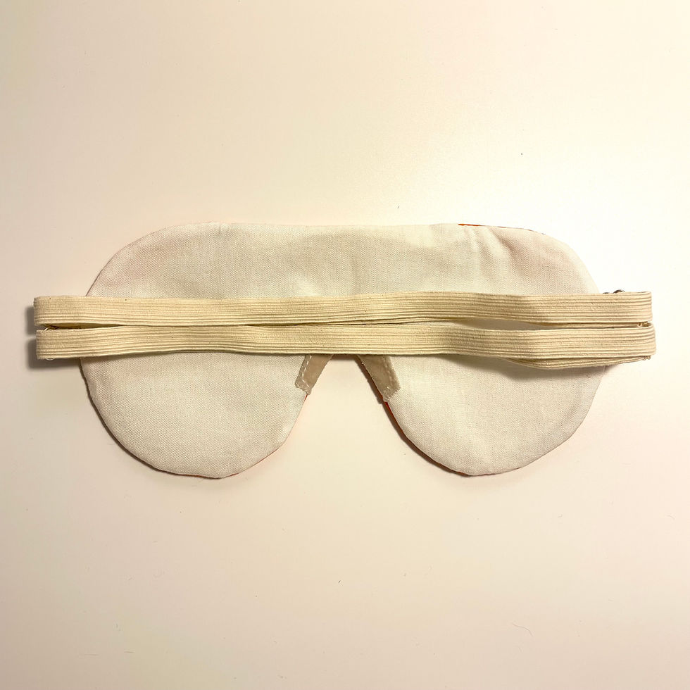 Miniaturbild: Schlafmaske mit Füllung - clementine