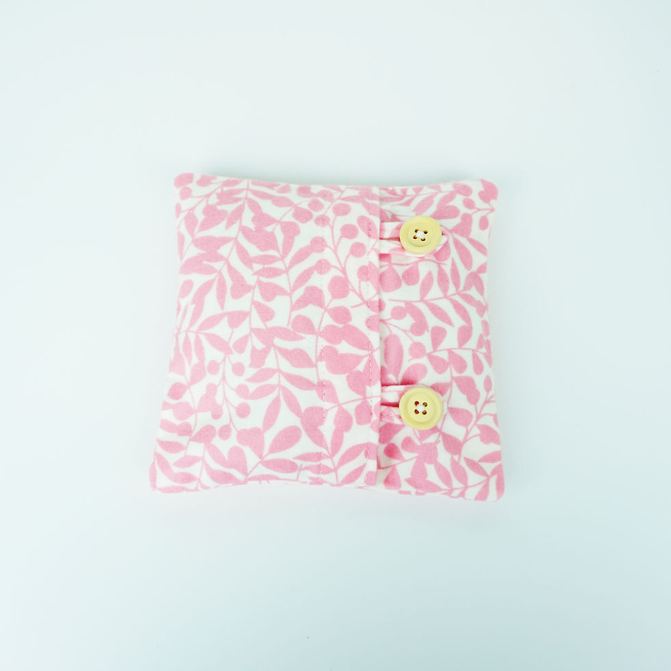 Thumbnail: epigeal (coral rose) - grain pillow / heating pad - cover & pillow insert