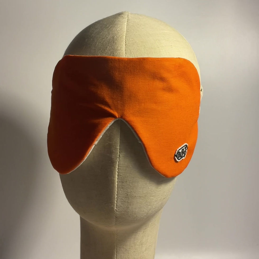 Miniaturbild: Schlafmaske mit Füllung - clementine