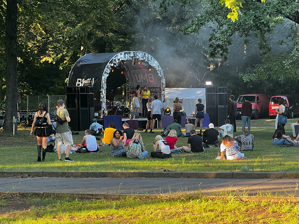 Die MainStage des KlimaTAK Festivals.