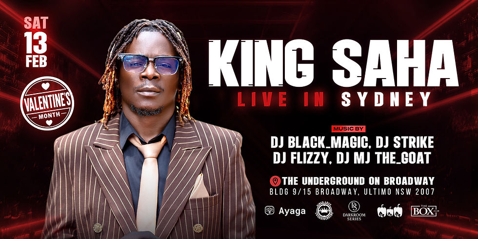 King Saha LIVE in Sydney