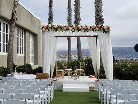 Indian wedding Mandap Portofino Hotel