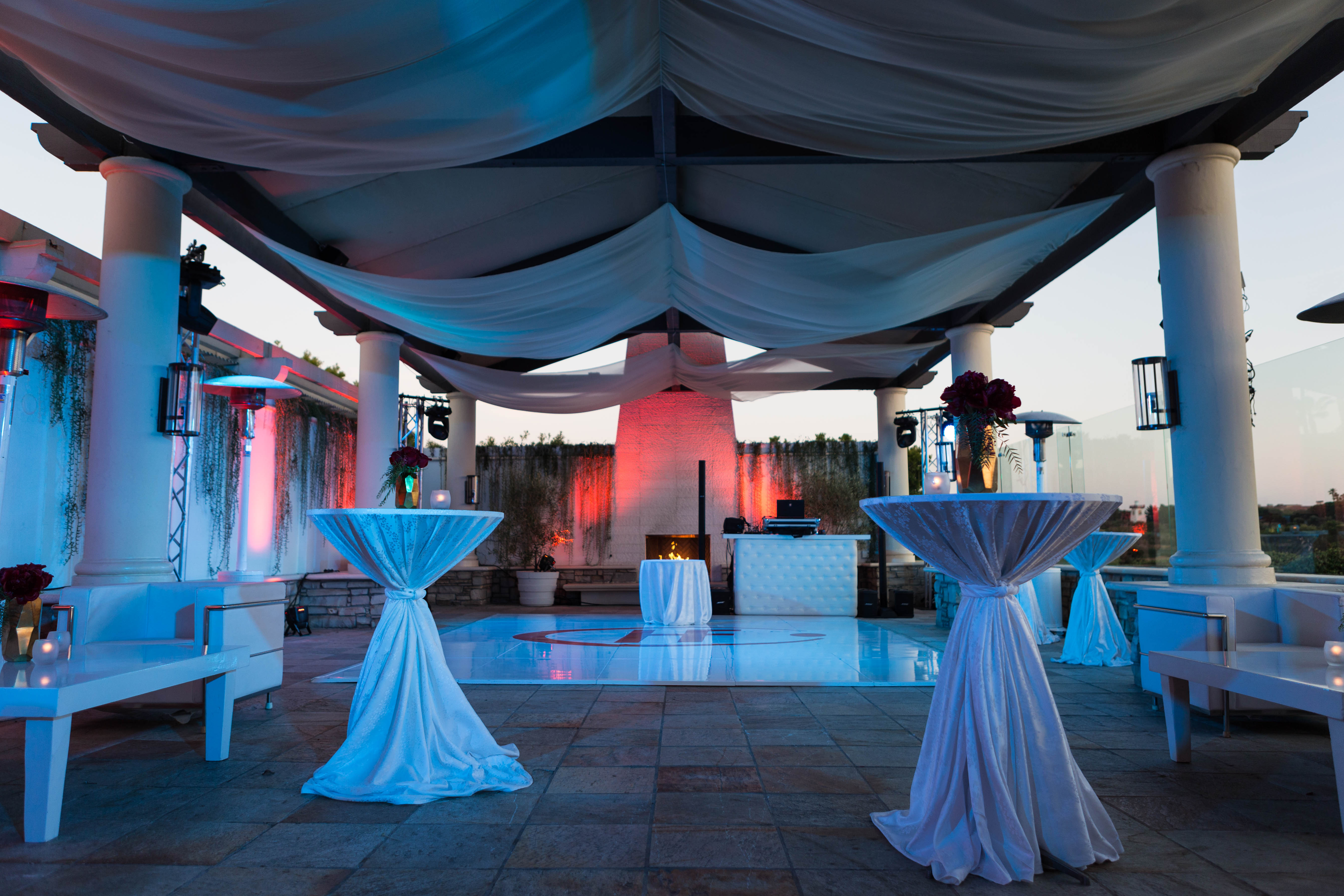 Orange County Events Wedding Lighting Decor Draping With Design