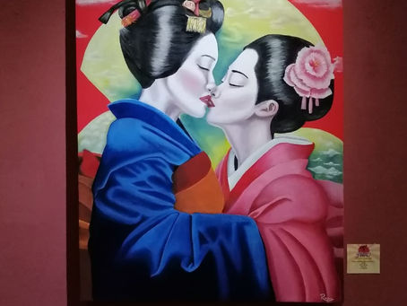 Exposición Plástica Bonsái en el Barrio del Artista