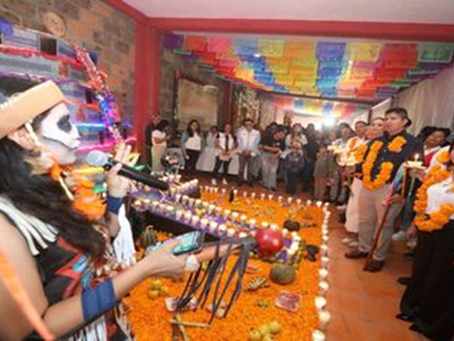 Inauguran Corredor Metropolitano de Ofrendas 2023 en Puebla y zona conurbada