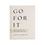 Thumbnail: Go For It: 90 Devotions to Boldly Live the Life God Created
