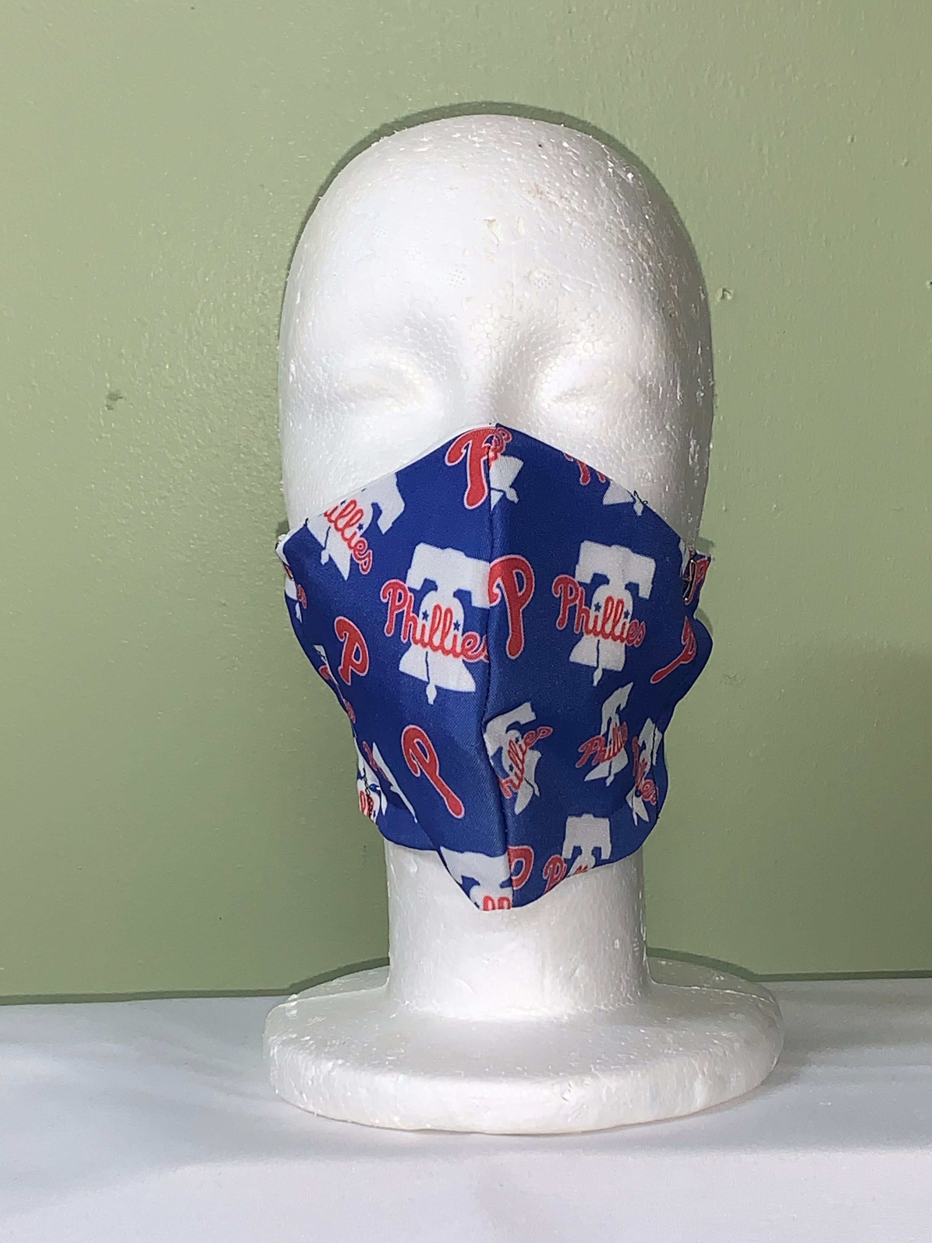 Custom Phillies Mask (Blue)