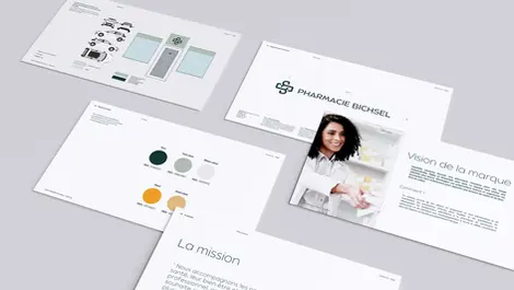 Carte de visite Pharmacie Bichsel
