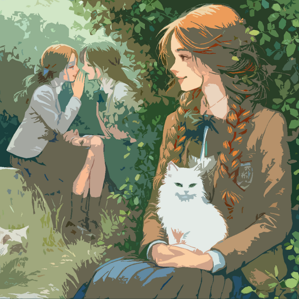 What Elotie Heard Through the Hawthorn