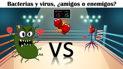 BACTERIAS Y VIRUS... ¿AMIGOS O ENEMIGOS?