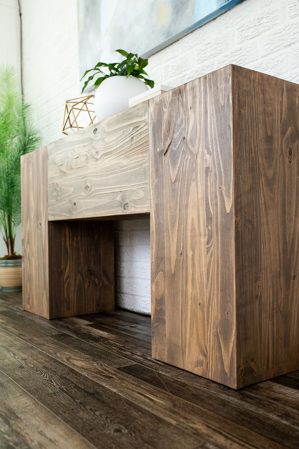 Thumbnail: chunky console table