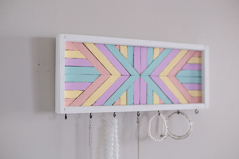 Thumbnail: Custom Handmade Mosaic Jewelry Wall Decor