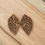 Thumbnail: Leaf Wood Laser Cut Earrings