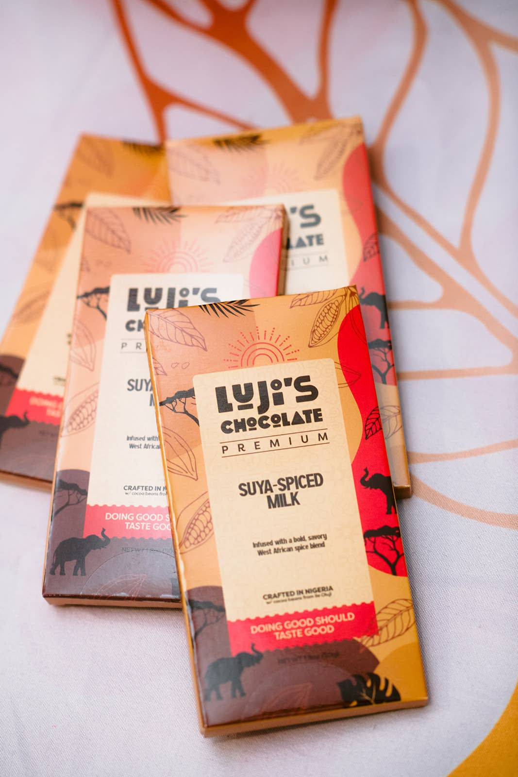 Single-Origin 45% Milk Chocolate Bar – Spicy Suya (50g)