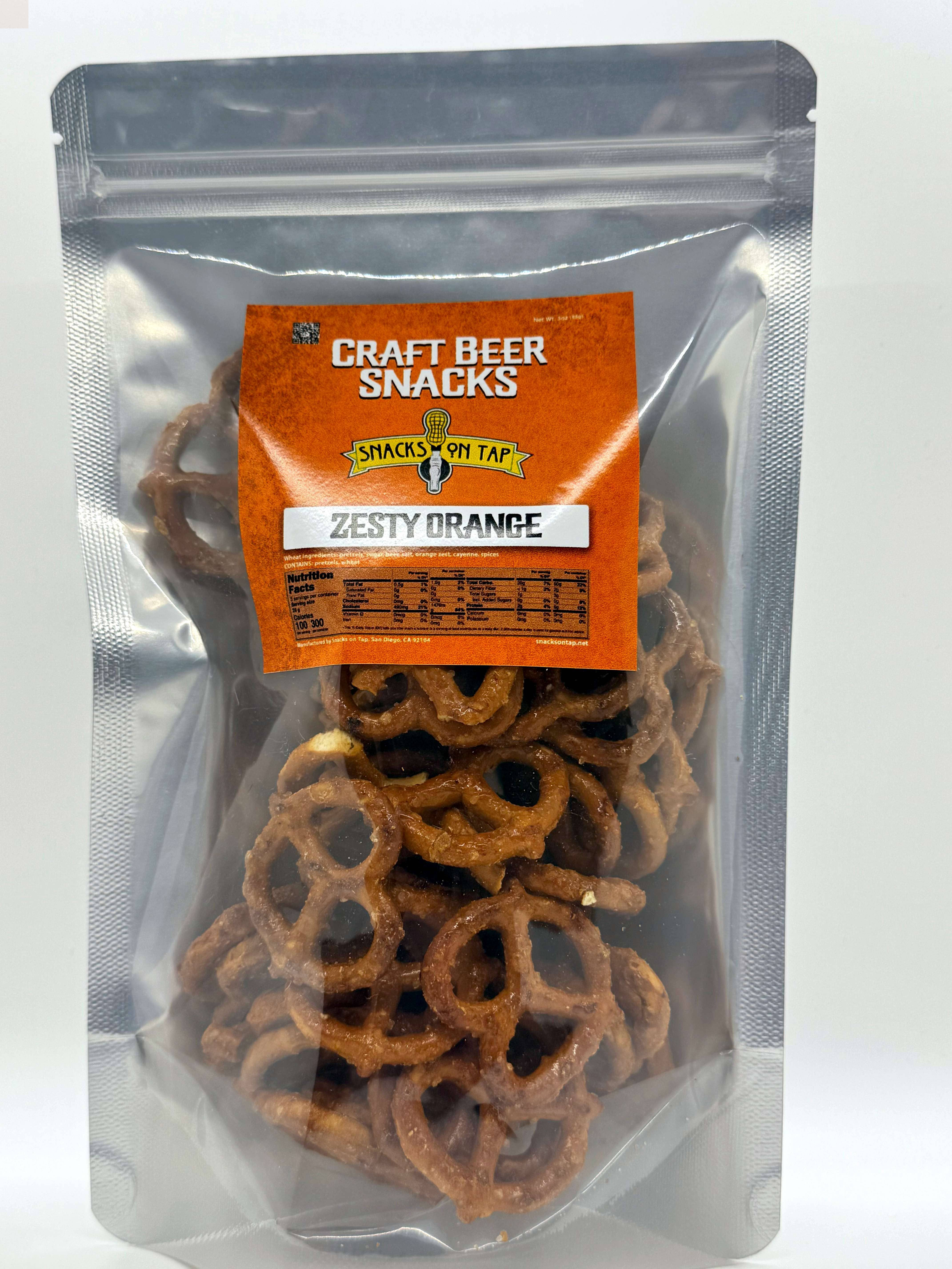 Zesty Orange Pretzels