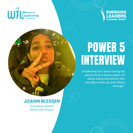 Emerging Leaders Placement Project Power 5 Interview