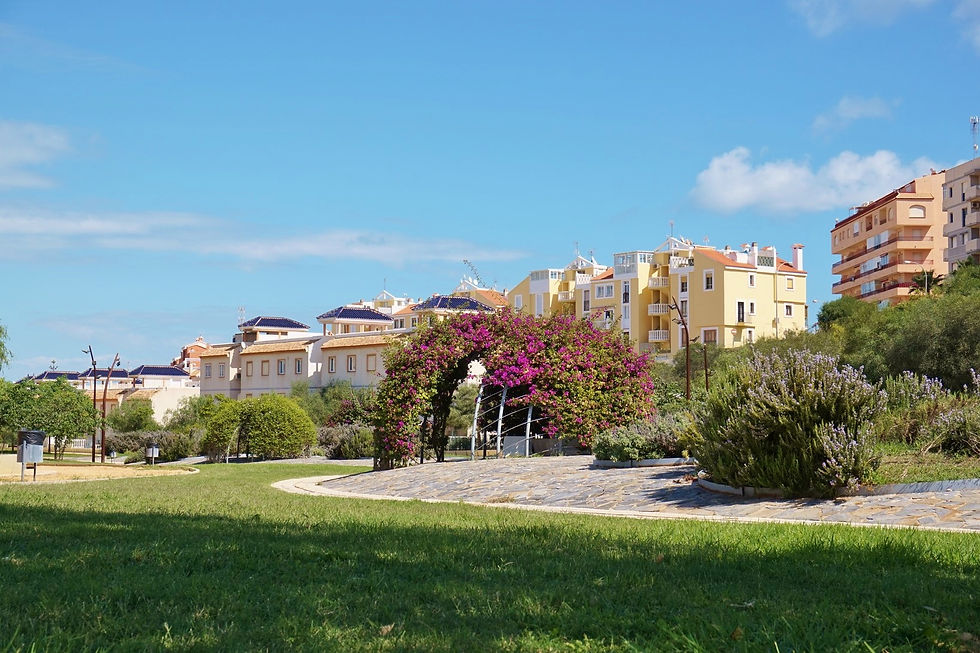 Миниатюра: Большой cмежный дом в районе Torreblanca, рядом с парком Aromático