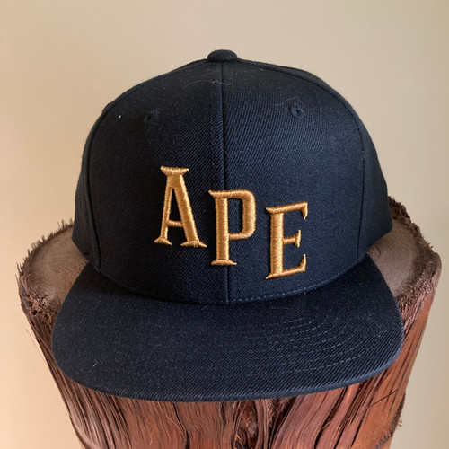 Black “APE” Hat | Apesupersonic