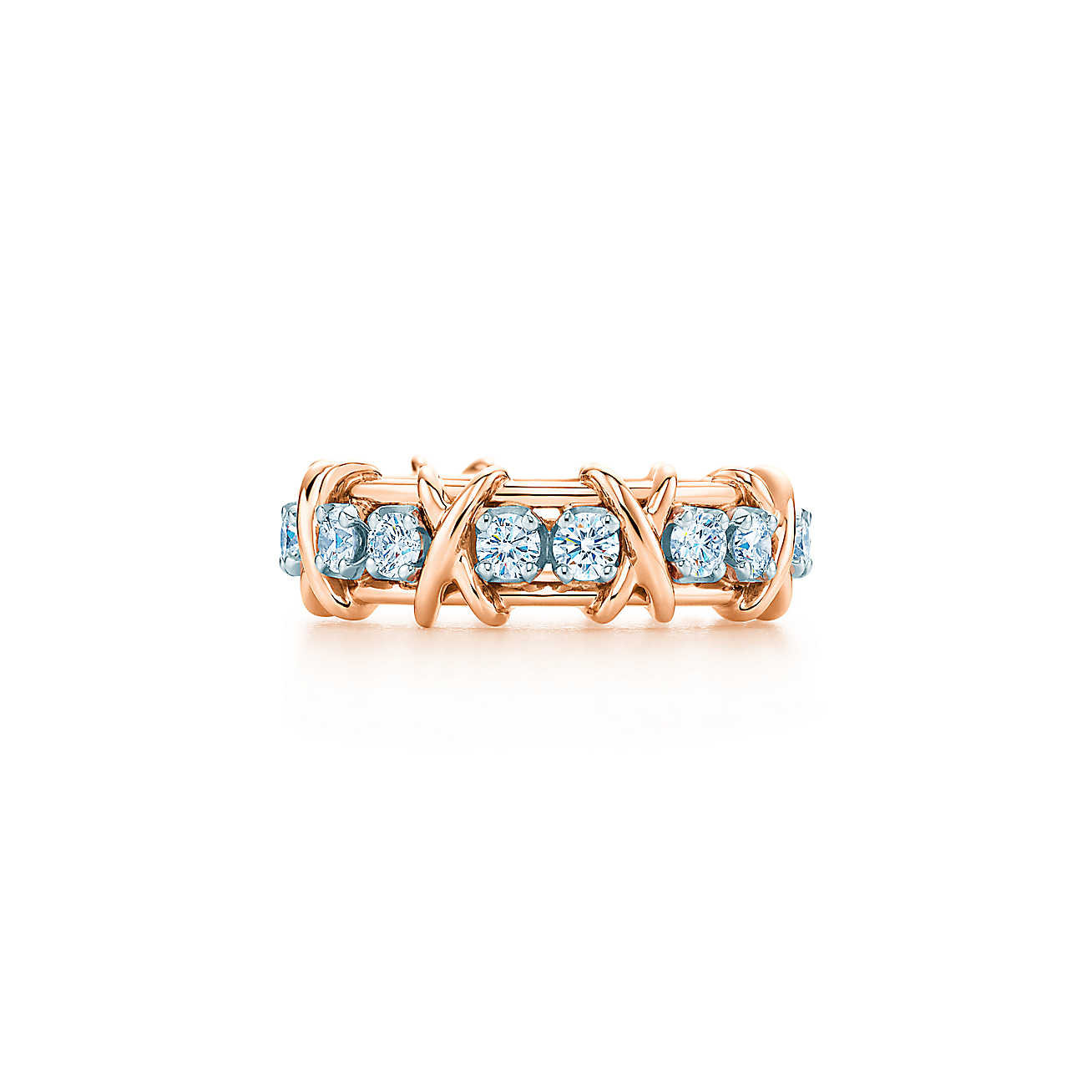 SCHLUMBERGER® Sixteen Stone Ring 