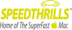 Graphic showing SpeedThrills logo