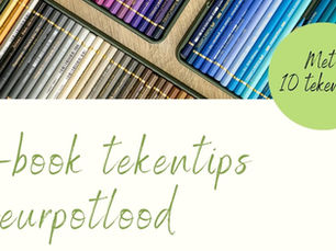 Het gratis e-book met tekentips voor kleurpotlood