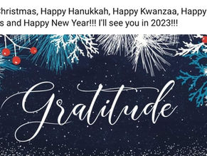 Happy Holidays & Happy New Year!!!