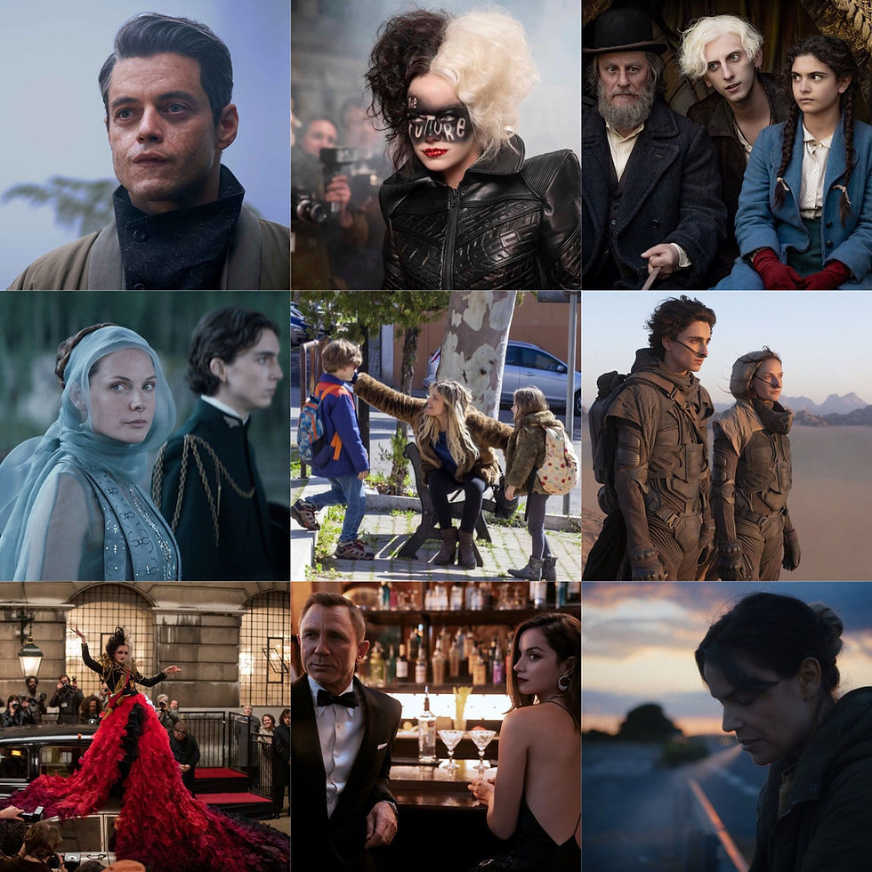 I migliori 5 film del 2021