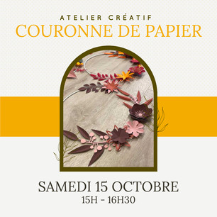 Couronne en papier