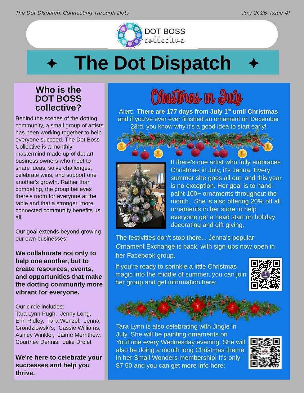 The Dot Dispatch