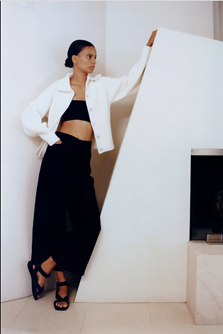 A look from the Vince Spring 2022 Presentation at NYFW