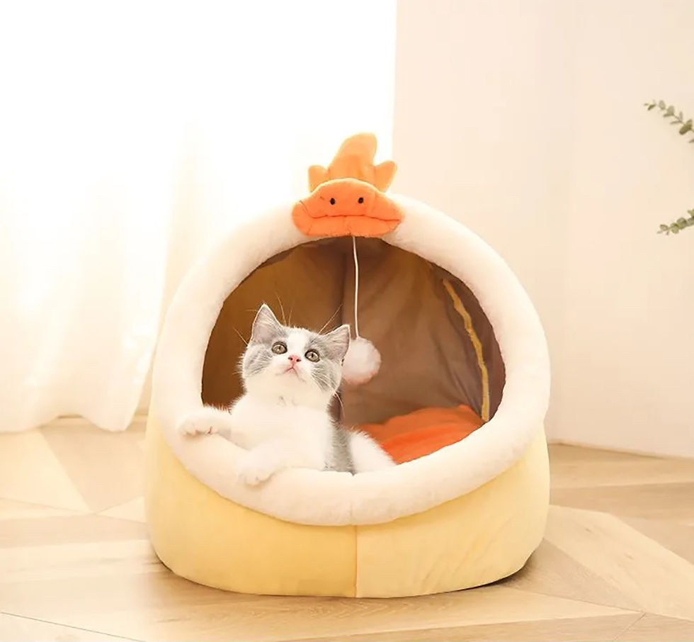 Thumbnail: Deep Sleep Cat  Bed Foldable Removable Washable