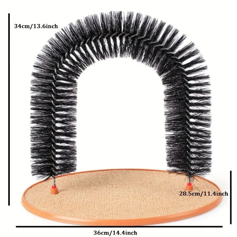 Thumbnail: Cat Toy Arch Self Groome Feline with Massage