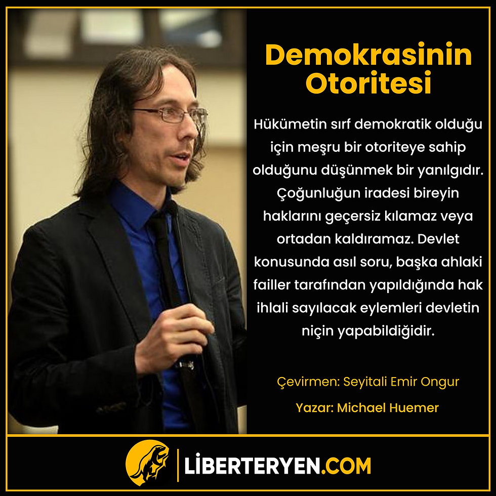 Demokrasinin Otoritesi