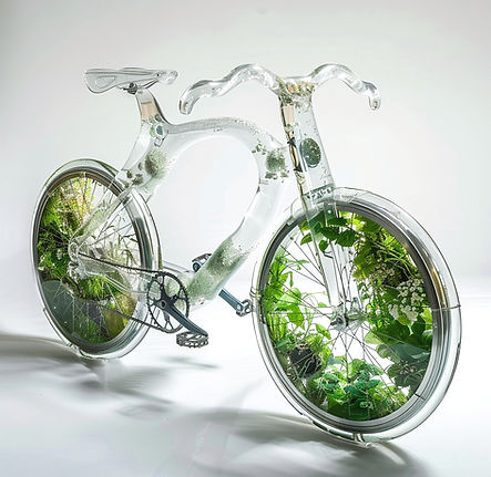 Bike in Contemporary style co-created with Artificial Intelligence