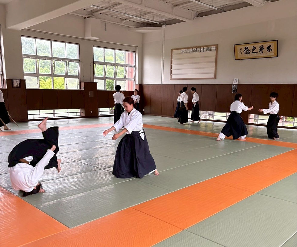 新歓稽古での様子
