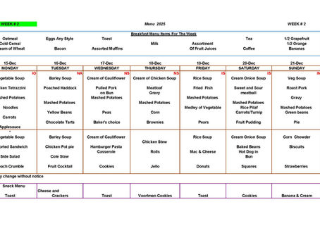 December 15 - 21, 2025