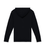 Miniature : Sweat zippé à capuche Ecusson NOIR