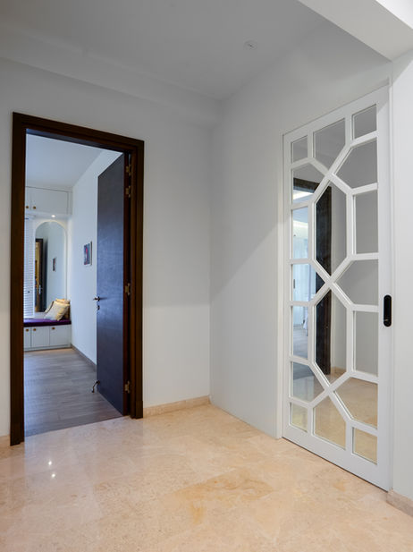 Marina One, Kochi flat Interior Design